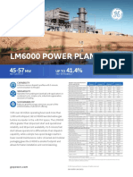 Lm6000 Power Plants: MW Up To Minute