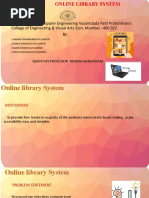 Ppt Online Library System 