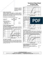 Technical Data Sheet Product 290: Worldwide Version, October 1995