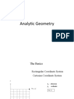 Fundamental Concepts of Analytic Geometry