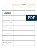 Evidence Notes B - Individual Student