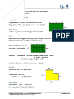 FSMA Perimeter and Area Student