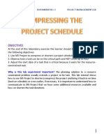 Objectives: Nec527 Experiment No. 6 Project Management Lab