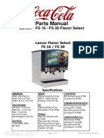 Parts Manual: Lancer - FS 16 / FS 30 Flavor Select