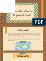 Desarrollo Cultural en La Zona Del Canal