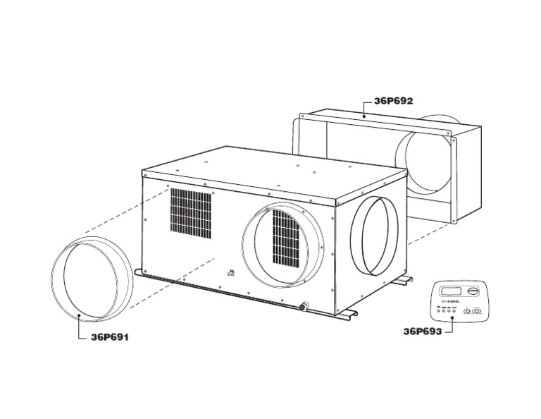 MovinCool CM12 Parts Diagram PDF