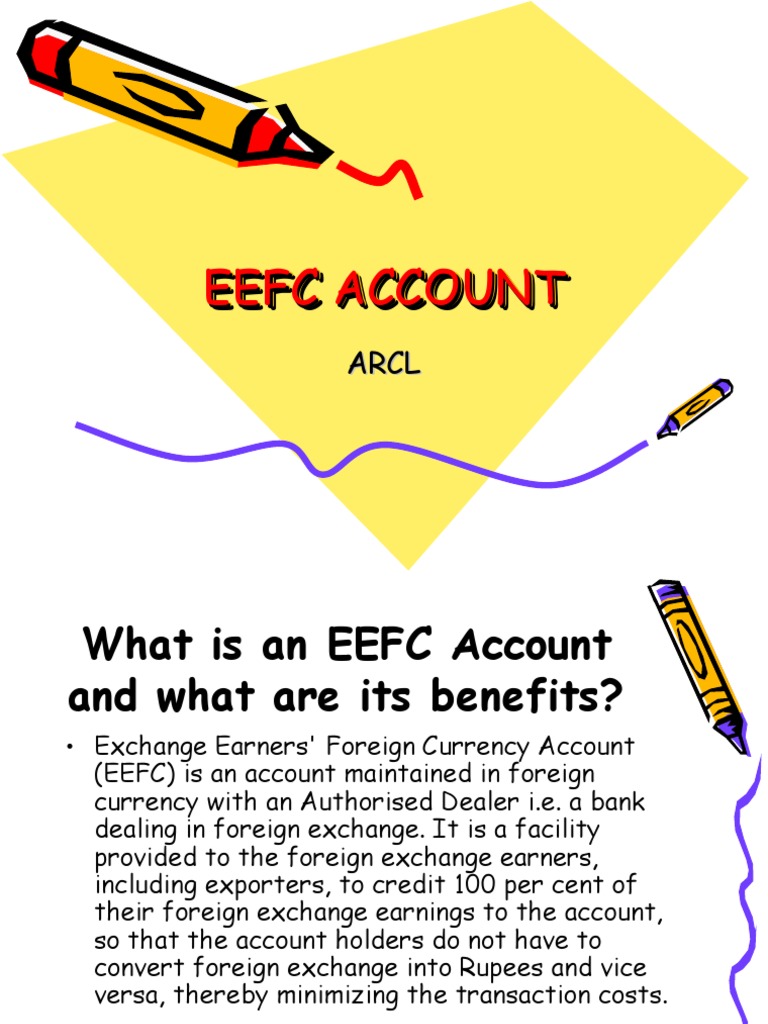 Understanding EEFC Accounts and Benefits | PDF | Exports | Banks