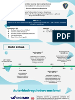 Regulación de medicamentos biotecnológicos en el Perú