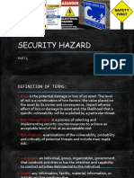 Security Hazard