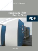 Rapida 105 PRO - Best in Class