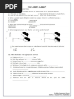 Test - Light Class 7: DR Neha Commerce Classes MB No:-9212107793, 9910839625