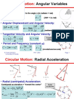 Math - Circular Motion-Angular