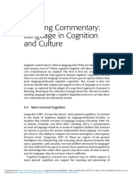 1 Opening Commentary: Language in Cognition and Culture: N. J. Enfield