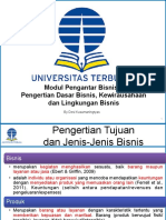 Modul Pengantar Bisnis 1 Pengertian Dasar Bisnis, Kewirausahaan Dan Lingkungan Bisnis. by Desi Kusumaningtyas