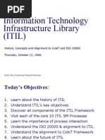 Information Technology Infrastructure Library (ITIL)