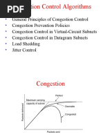 Congestion Control Algorithms