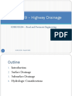 Highway Drainage Design Fundamentals