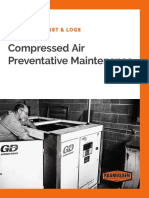 Compressed Air Preventative Maintenance: Checklist & Logs