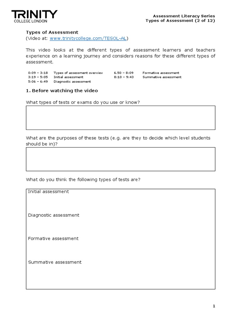 Intro To Assessment Pdf Educational Assessment Educational