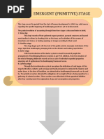 Evolution of Accounting