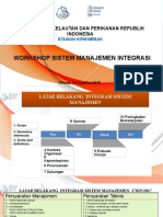 Workshop Sistem Manajemen Integrasi ISO 90012015 SNI ISOIEC 170252017