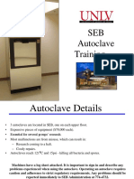 SEB Autoclave Training