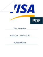 Visa Cash Out by #CaRdinGart