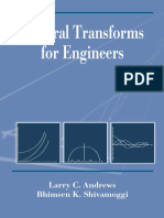 [SPIE Press Monograph Vol. PM66] Larry C. Andrews, Bhimsen K. Shivamoggi - Integral Transforms for Engineers (1999, SPIE Publications) - Libgen.lc