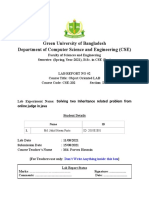 Oop Lab Report