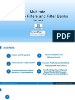 Multirate Polyphase Filters and Filter Banks