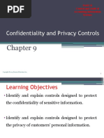 Confidentiality and Privacy Controls: Control and Audit of Accounting Information Systems