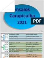 Ensaios Carapicuíba 2021 - Edição