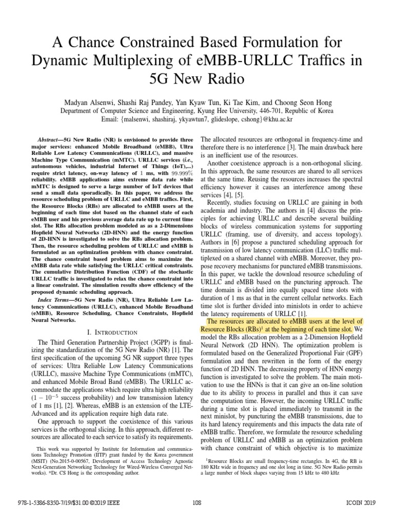 Chance Constrained Based Formulation | PDF | Mathematical Optimization ...