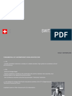 Contemporary Swiss Architectural Movements and Firms