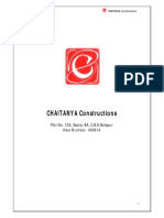 Chaitanya Construction Profile