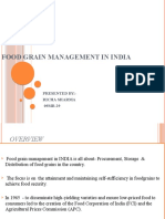 Food Grain Management in India