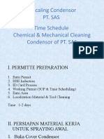 Time Schedule Cleaning Condensor PT. SAS