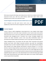 Business Model Canvas (BMC) : Contoh Pembuatan