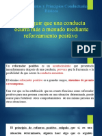 Tema 5. Reforzamiento Positivo