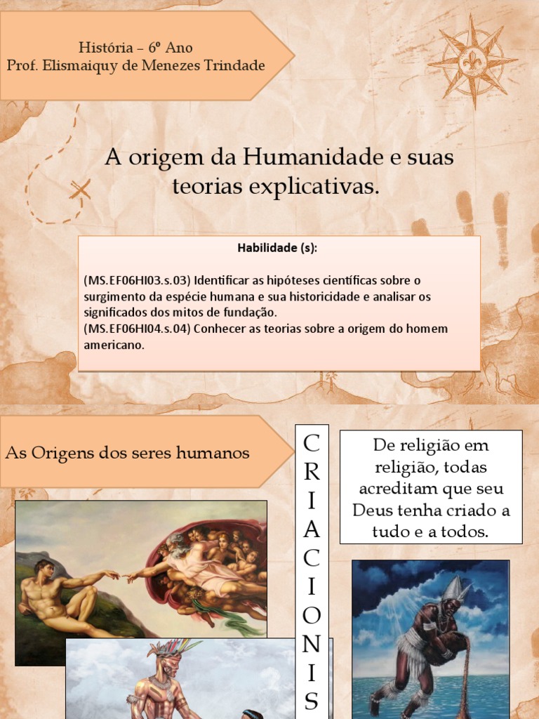 Teorias sobre a Origem da Humanidade | PDF | Humano | Homo
