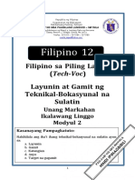 FILIPINO 12 - Q1 - Mod2 - Tech Voc