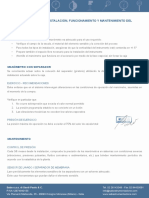 Instrucciones para La Instalcion Funcionamiento y Mantenimiento Del Manometro - 6