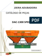 Catálogo de peças da semeadeira DAC-1300