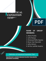 Analytical Exposition Text: Xi Mipa 3