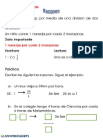 Situación Dato Importante Escritura Lectura: Área: Matemáticas