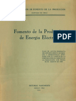 CORFO (1939) - Fomento de La Producción de Energía Eléctrica