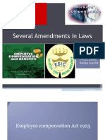 Ammendments in Labour Law