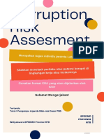 Corruption Risk Assesment: Merupakan Tugas Individu Peserta Latsar CPNS