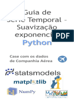 Guia de suavização exponencial com dados de companhia aérea em Python