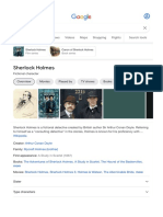 Sherlock Holmes - Google Search